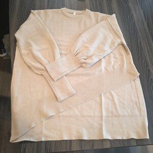 Oversized Pancho Sweater